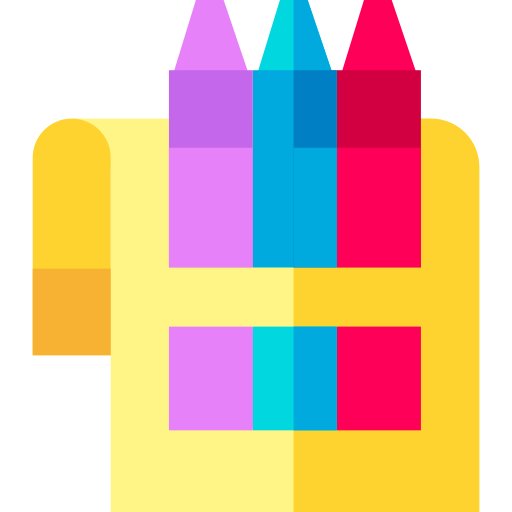 lápiz de color icono gratis