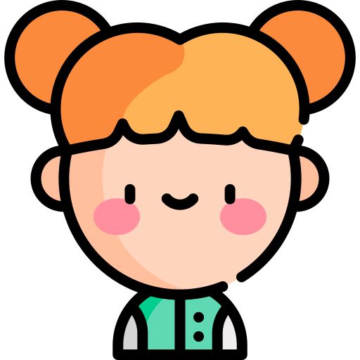 Woman Kawaii Lineal color icon