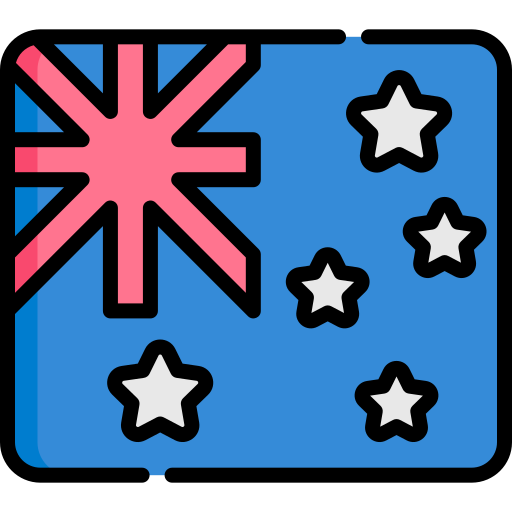 bandera australiana icono gratis