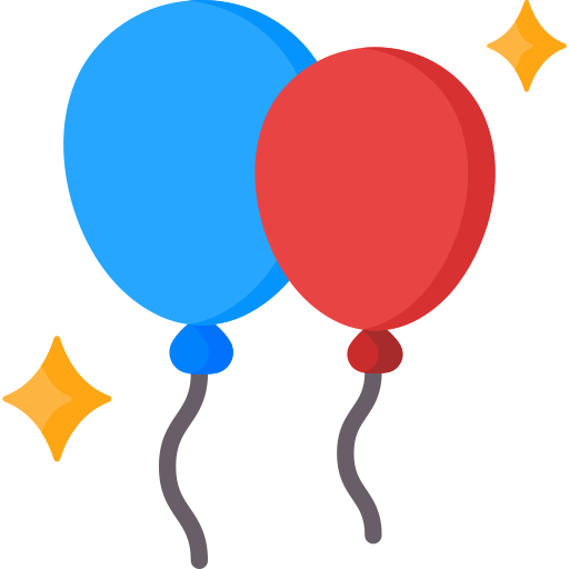 des ballons Icône gratuit