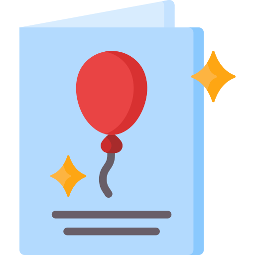 carte d'anniversaire Icône gratuit
