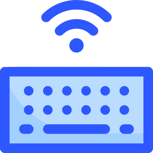 teclado inalambrico icono gratis