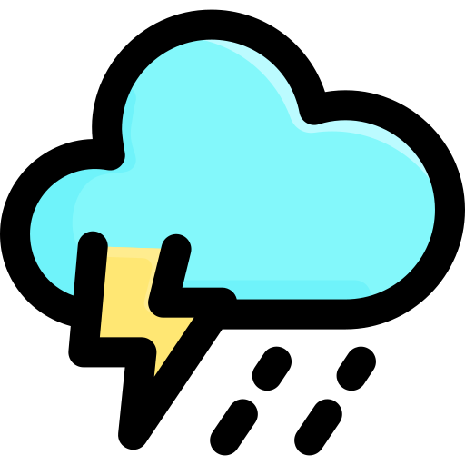 tormenta icono gratis