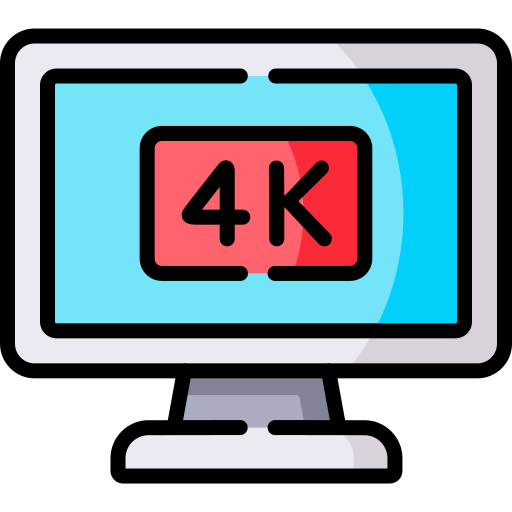 tv 4k grátis ícone tv 4k grátis ícone