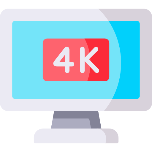 tv 4k icono gratis