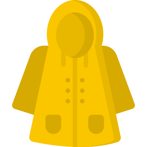 Raincoat Special Flat icon