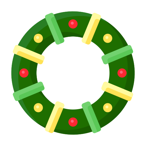 Wreath Generic Flat icon