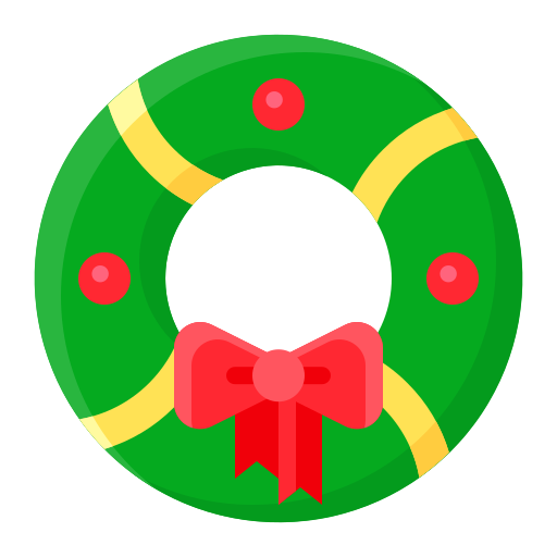 Wreath Generic Flat icon