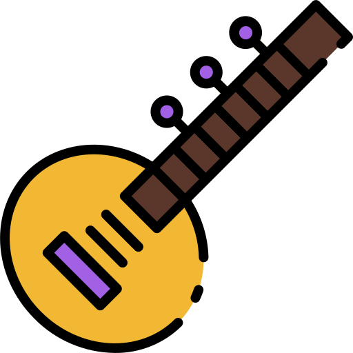 sitar icono gratis