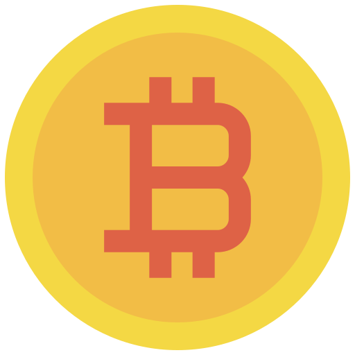 Bitcoin Good Ware Flat icon