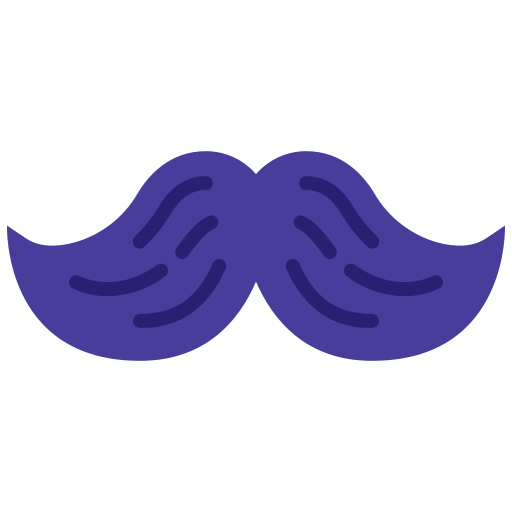 bigote icono gratis