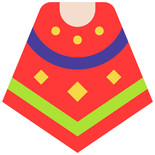 poncho icono gratis