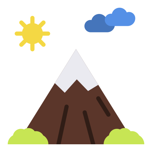 montaña icono gratis