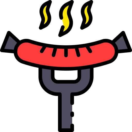 Barbeque, cook, food, meat, spike icon - Download on Iconfinder