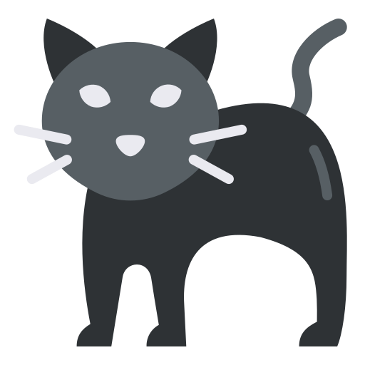 Cat Good Ware Flat Icon