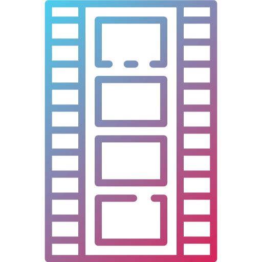 tira de película icono gratis