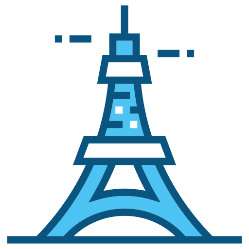 torre eiffel icono gratis