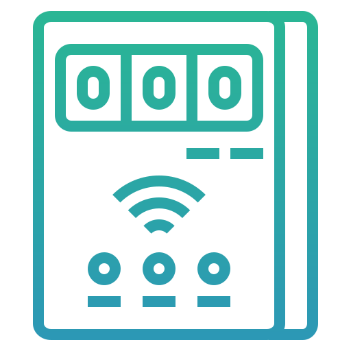 Smart meter Generic Gradient icon