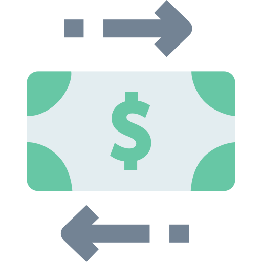 Transaction free icon