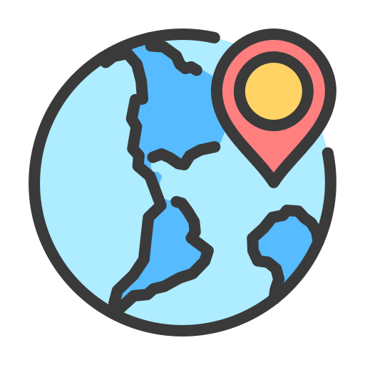 geolocalización icono gratis