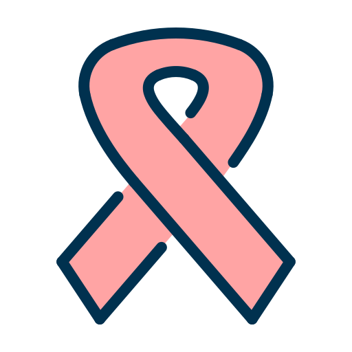 Cancer ribbon Generic Outline Color icon