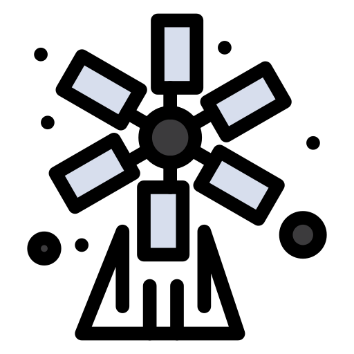 Windmill free icon