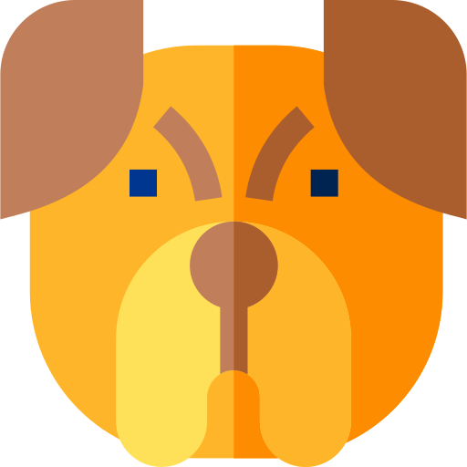 buldog icono gratis