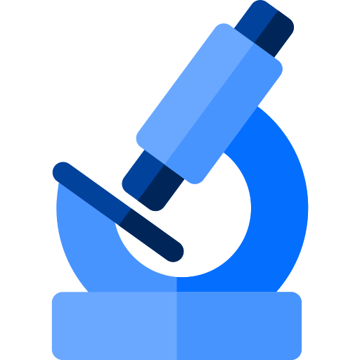 Microscope Basic Rounded Flat icon