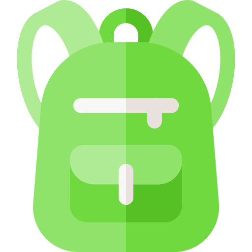 mochila icono gratis