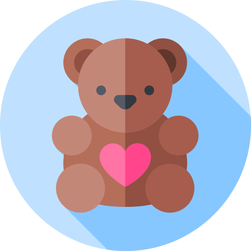 oso de peluche icono gratis