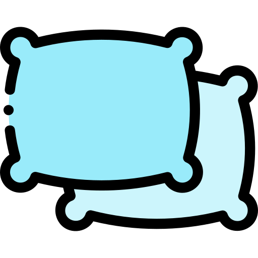 Pillow Detailed Rounded Lineal color icon