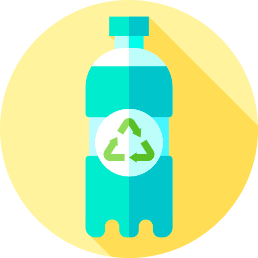 Bottle Flat Circular Flat icon