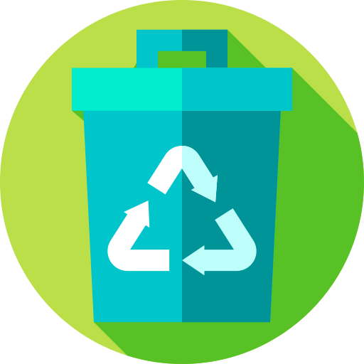 papelera de reciclaje icono gratis