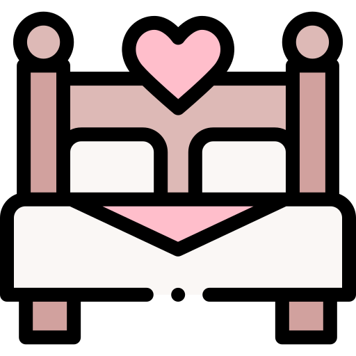 cama matrimonial icono gratis