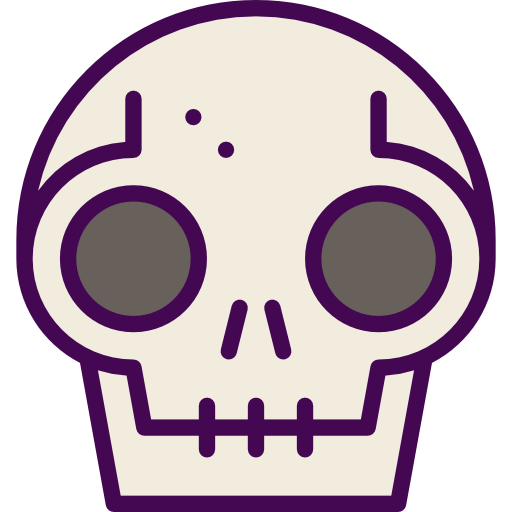 cráneo icono gratis