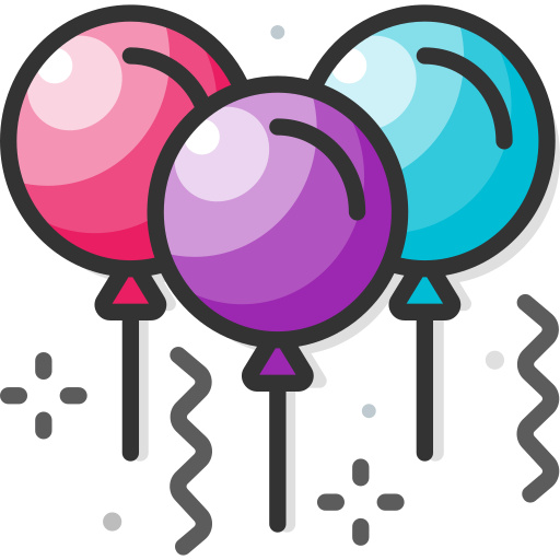 des ballons Icône gratuit des ballons Icône gratuit