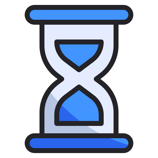 Hourglass Generic Outline Color icon