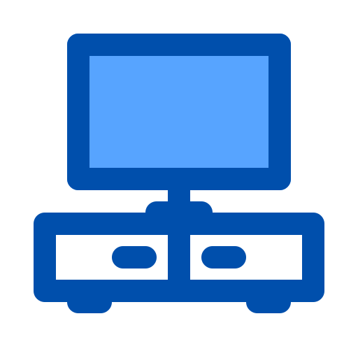 monitor de televisión icono gratis