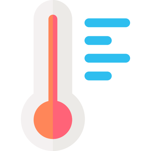 Temperature Basic Rounded Flat icon