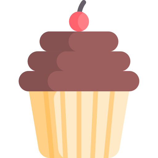 Cupcake Special Flat icon