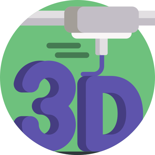 impresora 3d icono gratis