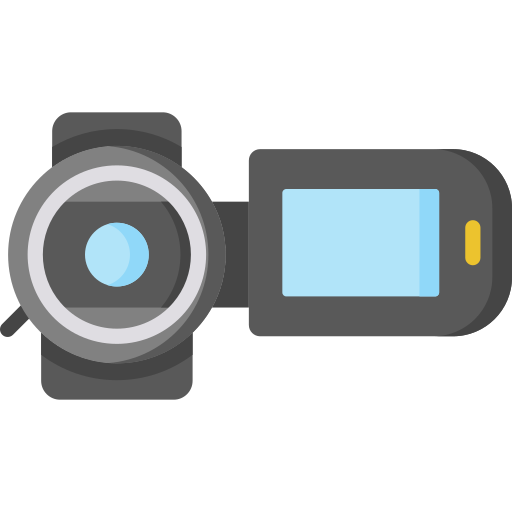 camara de video icono gratis