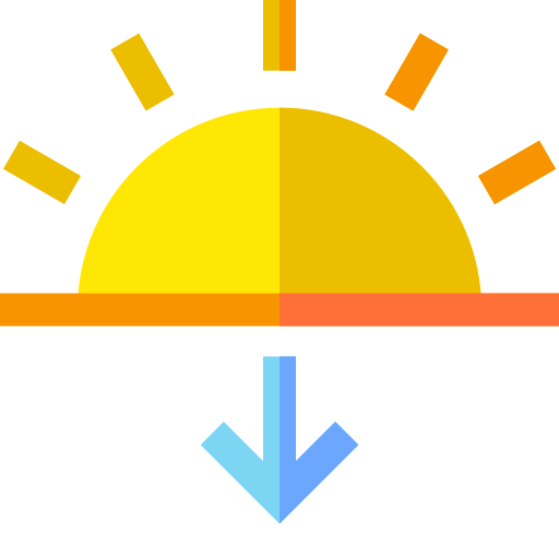 Sunset free icon