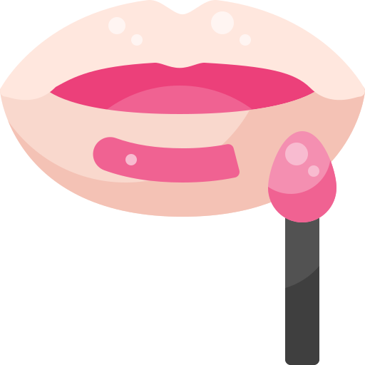 Lip gloss - free icon