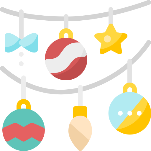 Christmas decorations - Free holidays icons