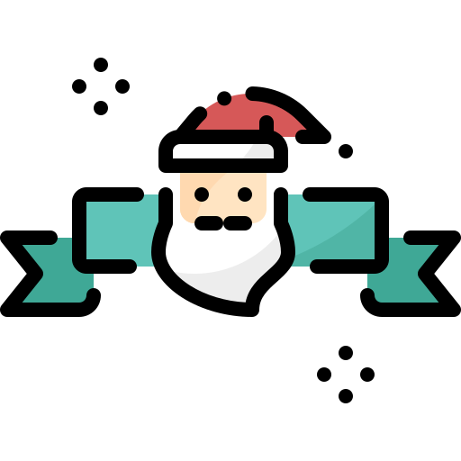 decoraciones de navidad icono gratis