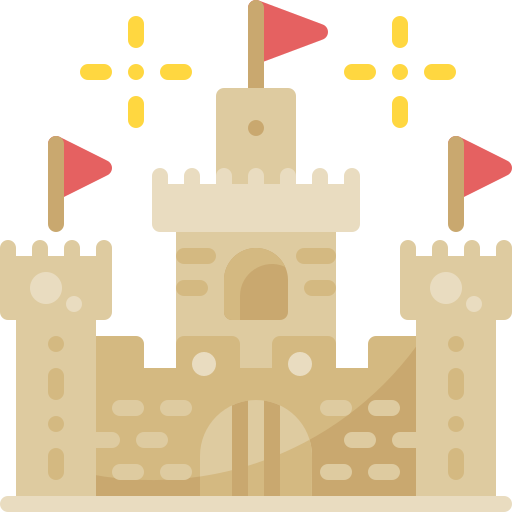 castillo icono gratis