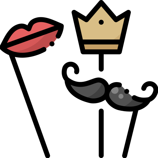 máscara de fiesta icono gratis