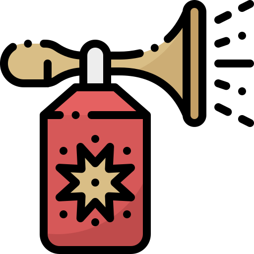 cuerno de fiesta icono gratis