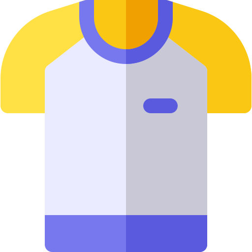 Shirt Basic Rounded Flat icon